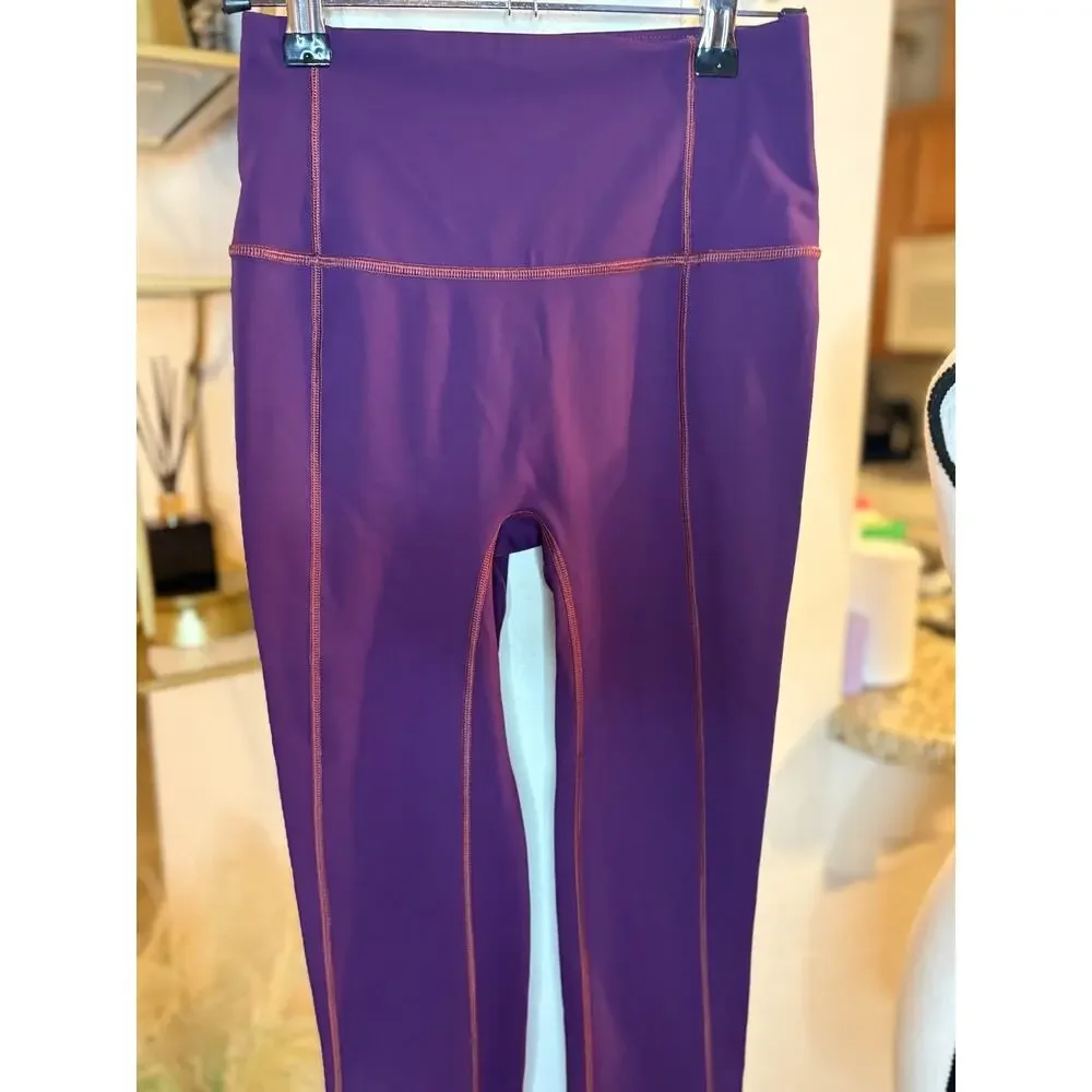 Lululemon Like Nothing 7/8 Tight Darkest Magenta Size 4